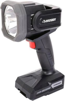 Husky 5000 Lumens Hybrid Power LED Rechargeable
