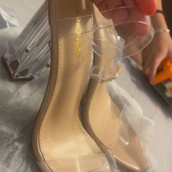 Glass Slipper Heels