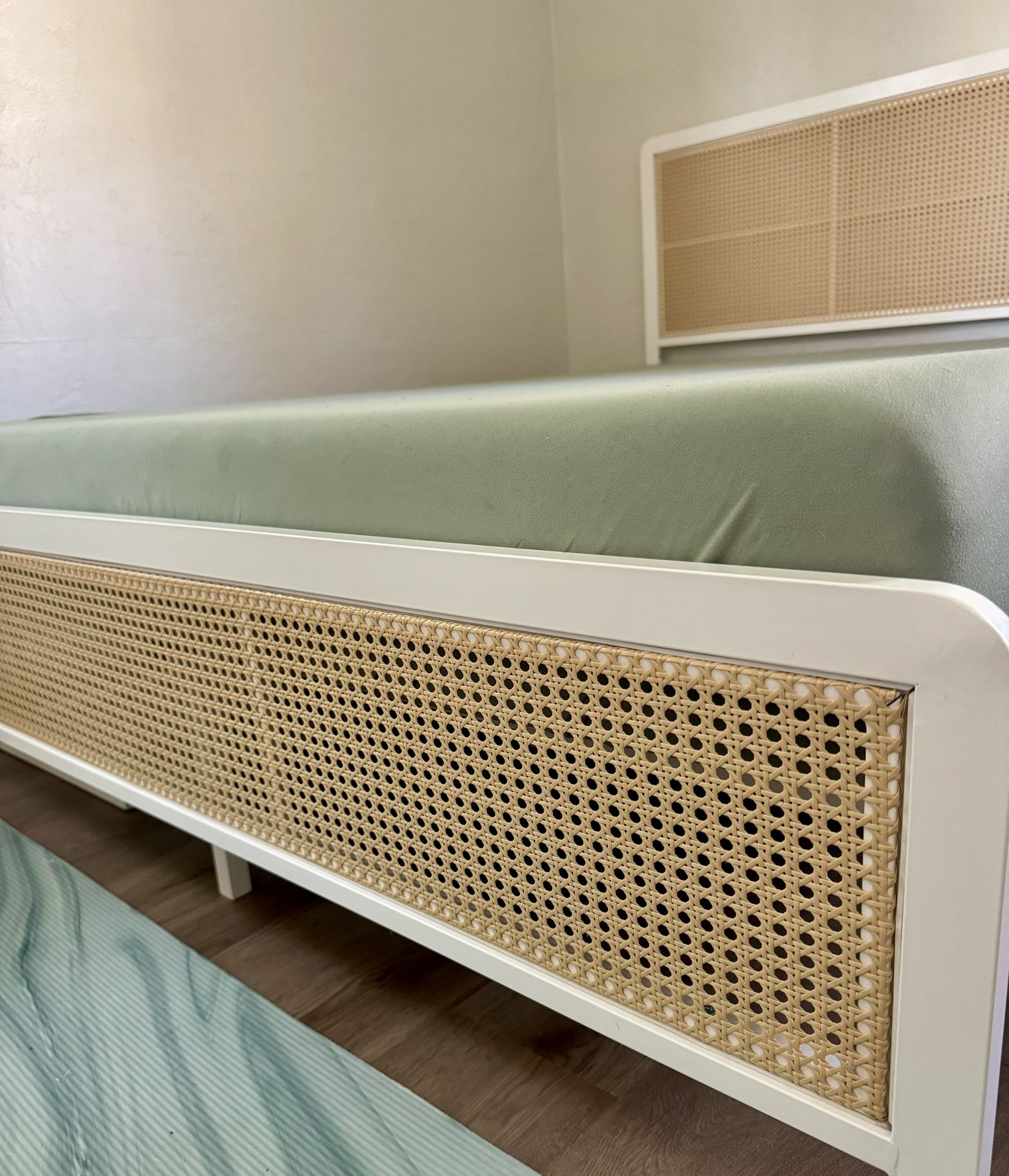 QUEEN BED AND FRAME