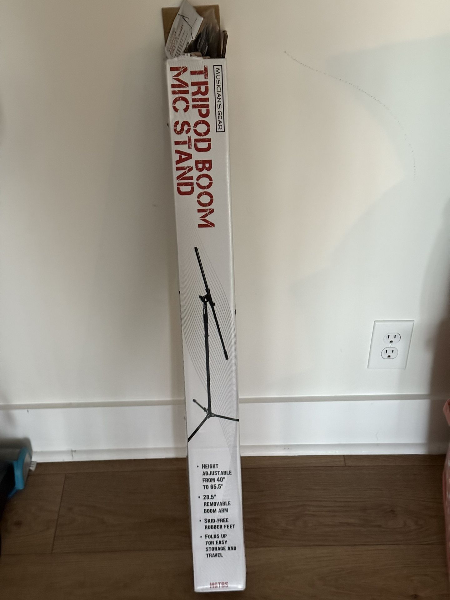 Unused Microphone Stand