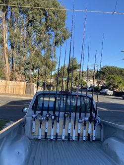 Portable Fishing Pole Holder Rack