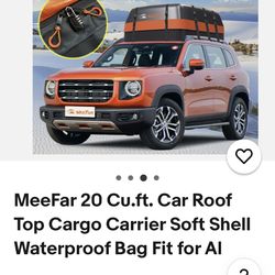 MENZOKE SOFT UNIVERSAL WATERPROOF CAR ROOFTOP CARRIER