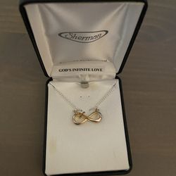 Infinity Cross Necklace