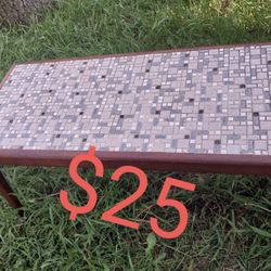 Marble Like Table Vintage Marble Like Table 