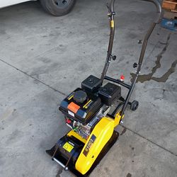 Stark USA 7.0HP 5000VPM 5500MAX Gas Vibration Compaction Force 20 x 14 inch Concrete Plate Compactor with Built-in Wheel