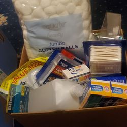 Household supplies and care packages