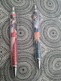 Sailor Moon: Mars & Mercury pens
