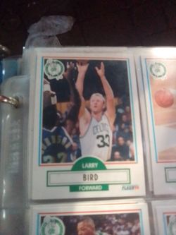 Larry Bird 90's fleer