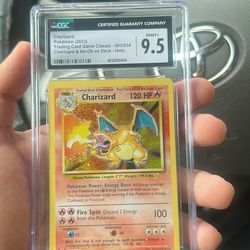 CLC 003/034 HOLO CHARIZARD CGC 9.5