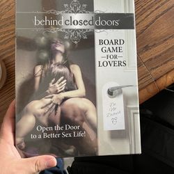   Xxx Behind Closed Doors Board Game