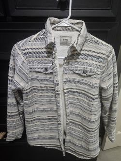 Boys 14yr warm button up jacket