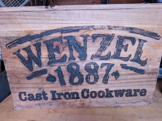 Wenzel cast iron set