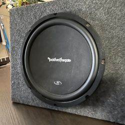 Rockford Fosgate Or One Subwoofer And Amp