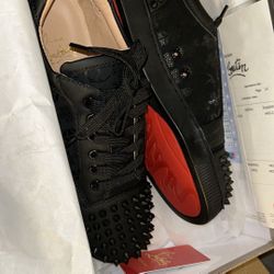 CHRISTIAN LOUBOUTIN  Seavaste 2 Orlato Spike Red Bottom