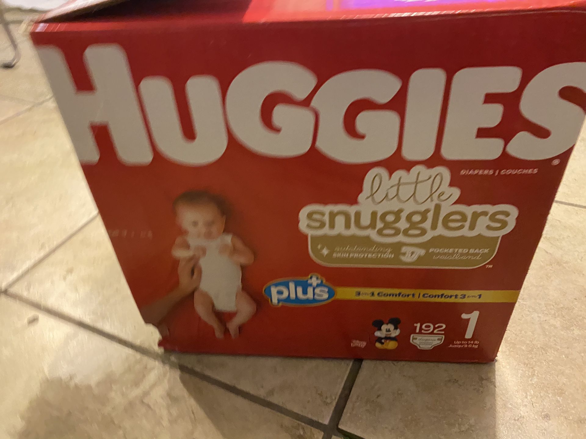Size 1 huggies diapers