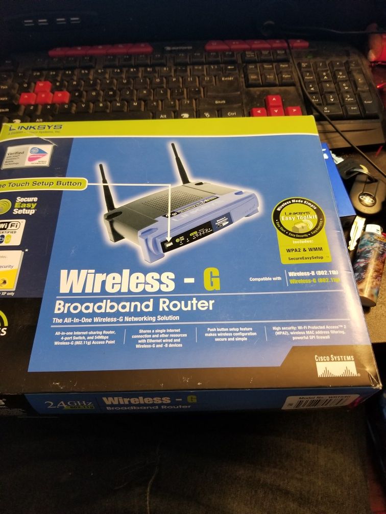 Linksys wireless broadband router