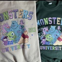 Monsters Inc Custom Crewneck 