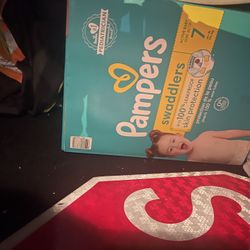 Size 7 Pampers 