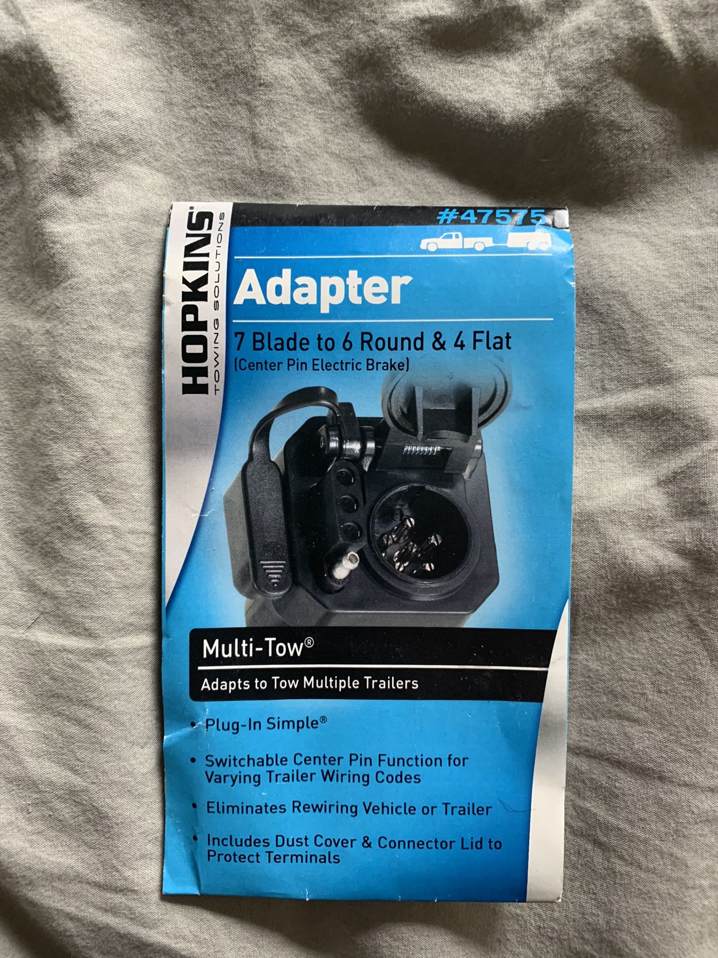Towing adapter 7-pin and 4-pin