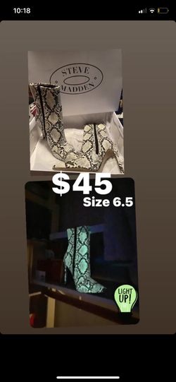 Brand New Steve Madden Glow in the Dark Boots