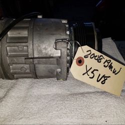 2008 Bmw X5 4.8 A/c Compressor