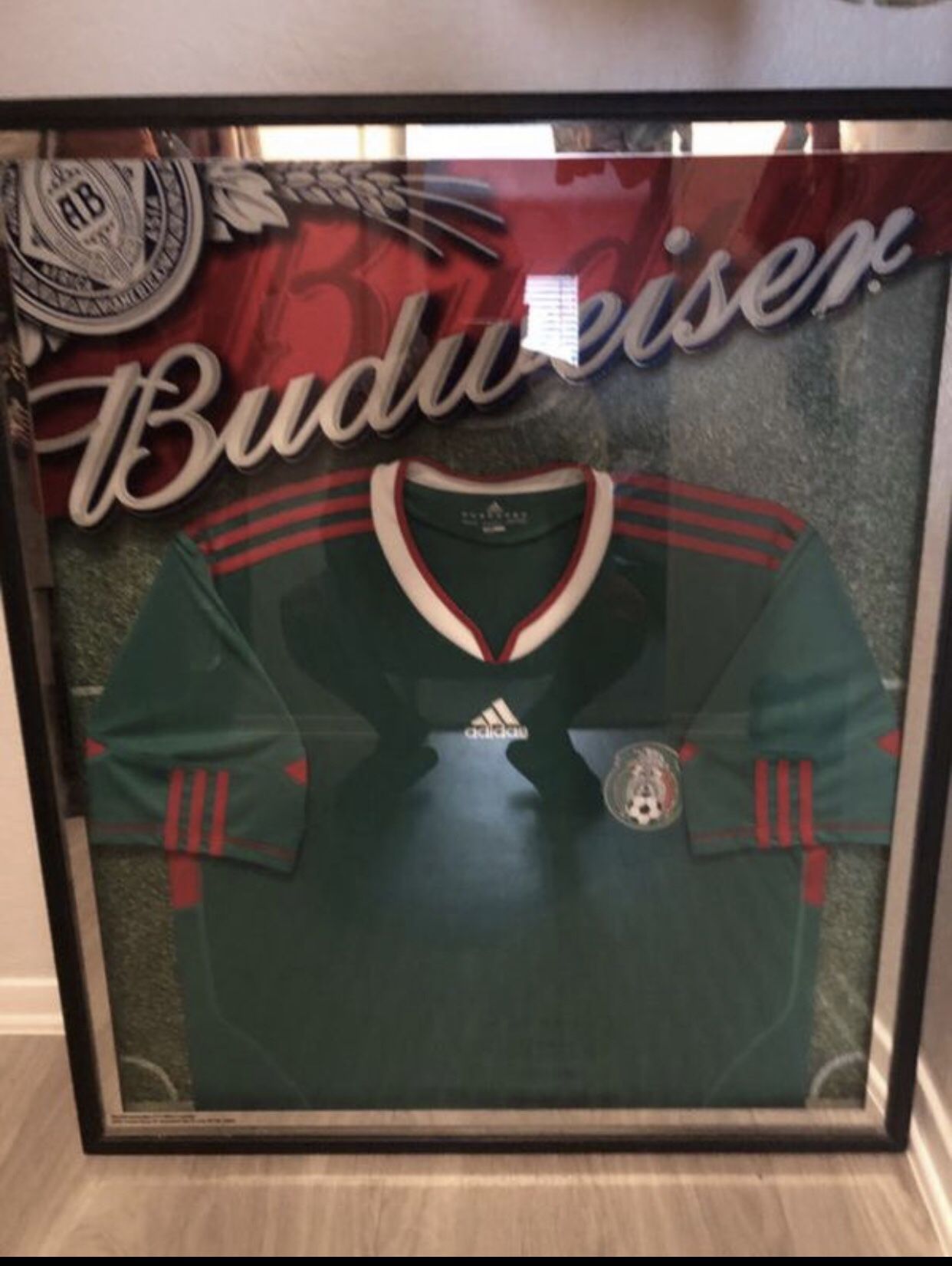 Collective Glass Framed Mexico Jersey $60