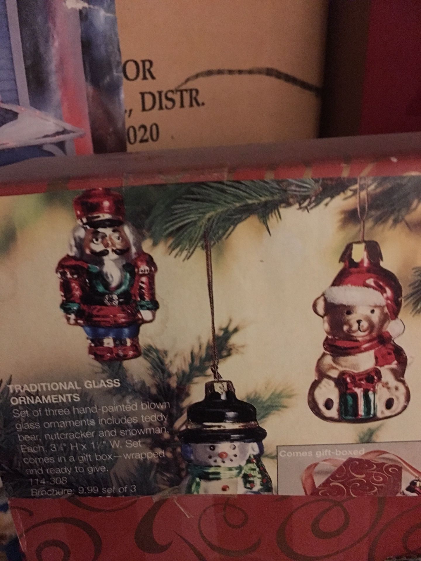 Traditional Glass ornaments