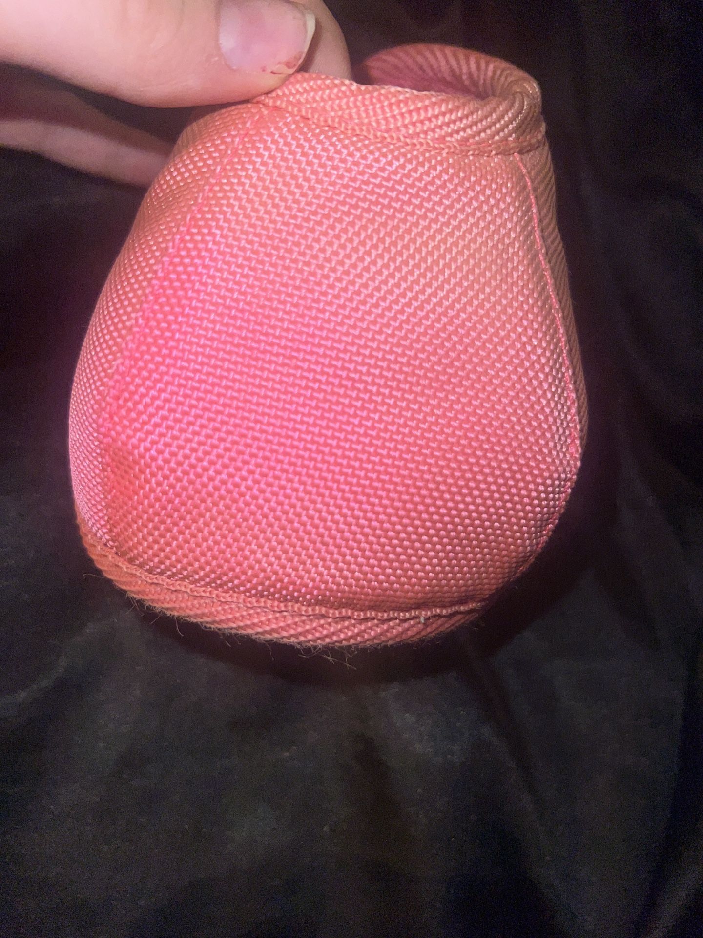 5 Star Light Pink Equine Bell Boots Size Medium