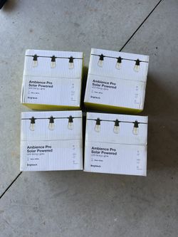 Ambience Pro Solar Power Lights