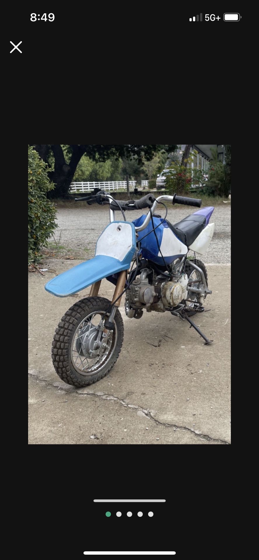 Baja 50cc Pit Bike 