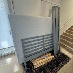 Queen Bed With Mattress  Free! Free! Free!