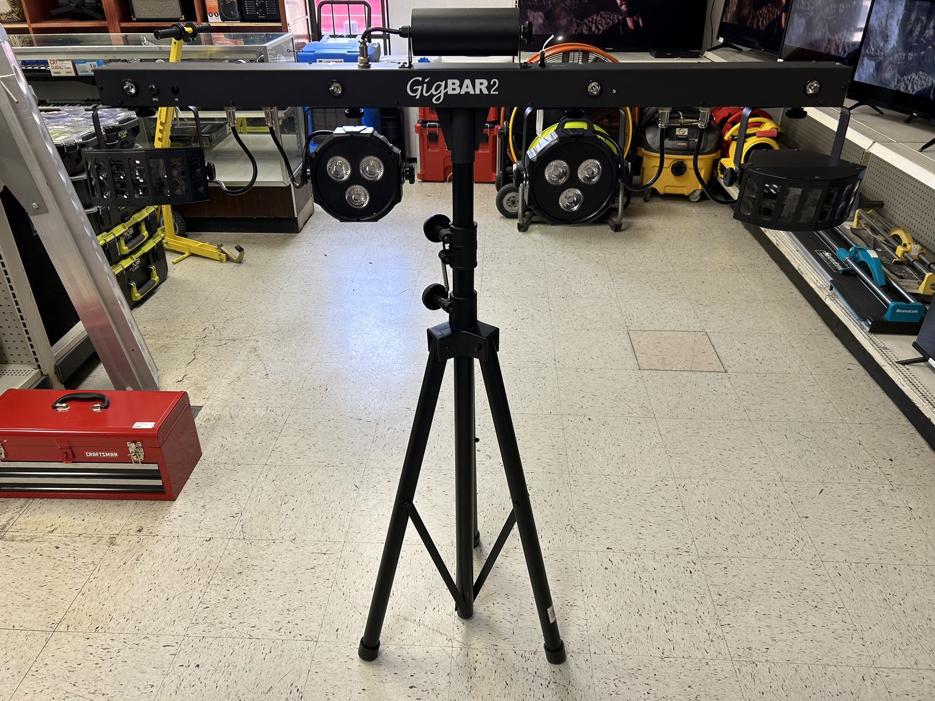 Chauvet Light Gig Bar 2 Lights & Stand