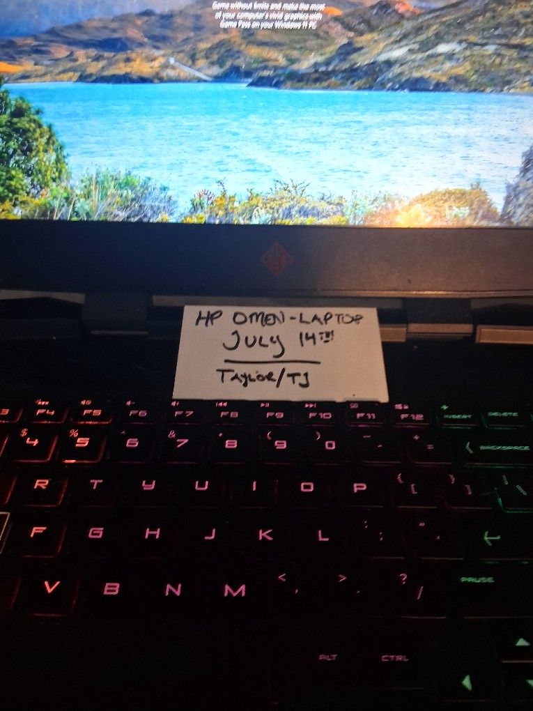 HP OMEN Gaming Laptop | Intel Core i7 | GTX 1060
