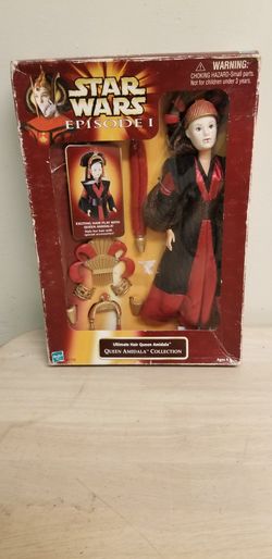 Star Wars Episode 1 Ulitmate Hair Queen Amidala 12" Figure/Doll.  This figure/doll is brand new in box
