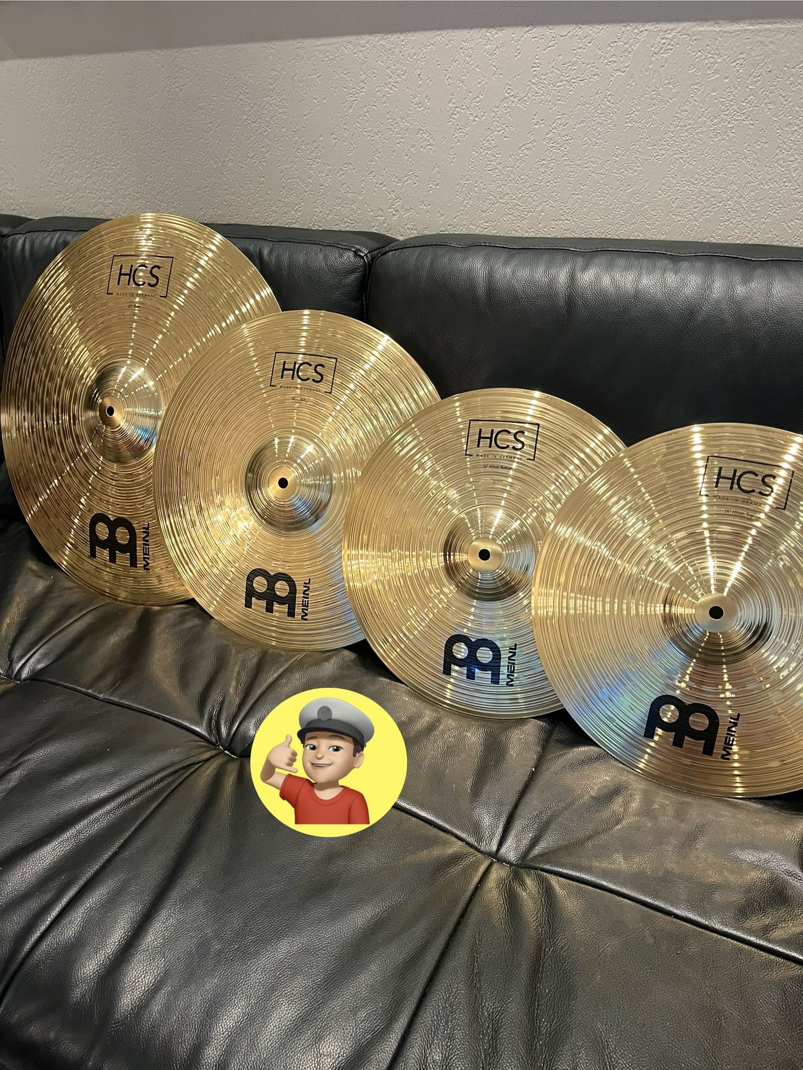 π₯ Brand New Meinl Cymbal Set for Drum Set