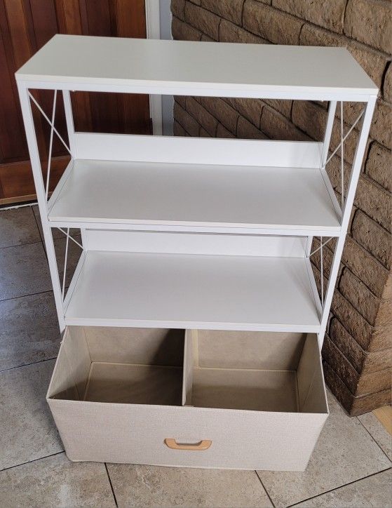 Children Bookshelf with Storage bin