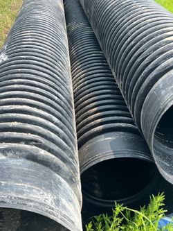 18”  corrugate pipe 20’ long