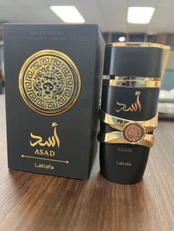 Lattafa Asad Eau de Parfum Spray for Men 3.4 fl oz