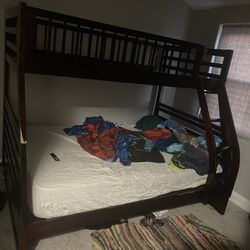 Chery Wood Bunk Bed 