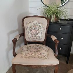 French Louis XV Style Armchair