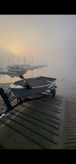 Just boat and trolling motor no trailer