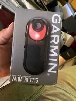 Garmin - Varia RCT715 Rearview Radar with Camera and Taillight