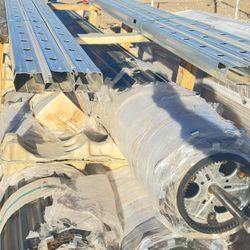 14x14 Black roll up doors/ High Windrated 