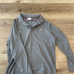 Moncler Long Sleeve Polo Used