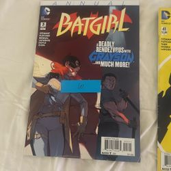 DC comics that girl get both comic books