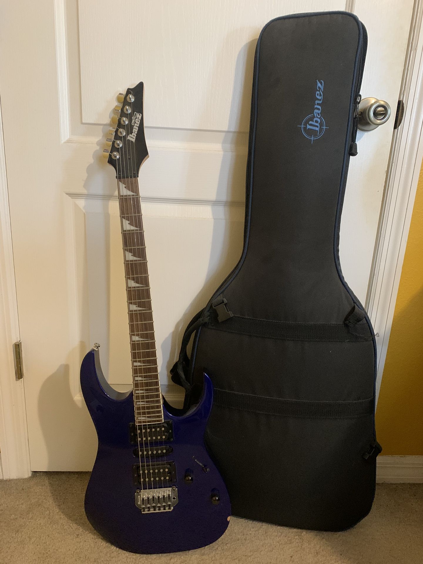 Ibanez Guitar GRG 170 DX - Blue (comes with Carrying Case)