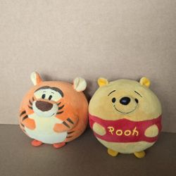 Ty Beanies Ballz Winnie the Pooh & Tigger
