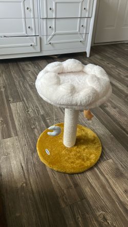 Small 22” cat tree with scratch post