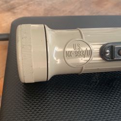 Vintage Army Flashlight