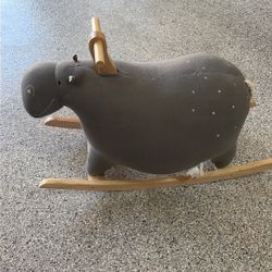Pottery Barn Rocking Hippo